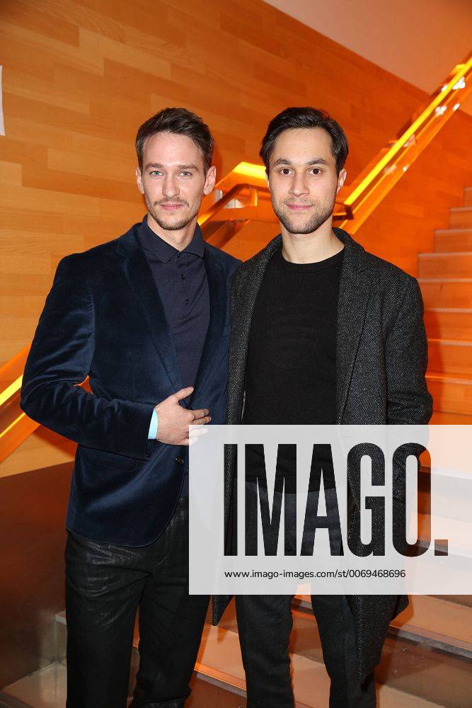 Vladimir Burlakov und Ludwig Trepte bei der Pantaflix Berlinale Party am 17.02.2016 im Nolde Museum in Berlin Pantaflix Berlinale Party in Berlin, 2016