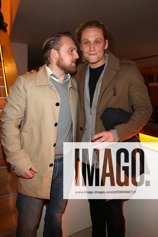 Axel Stein und Matthias Schweighoefer bei der Pantaflix Berlinale Party am 17.02.2016 im Nolde Museum in Berlin Pantaflix Berlinale Party in Berlin, 2016