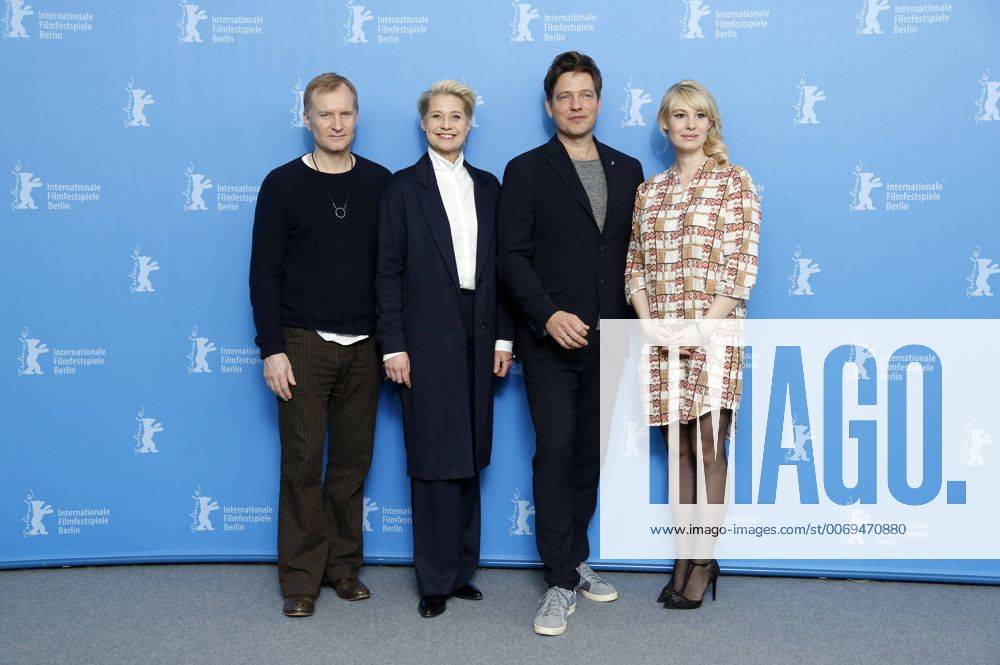 Ulrich Thomsen, Trine Dyrholm, Thomas Vinterberg and Helene Reingaard Neumann during the Kollektivet The Commune Die Kommune photocall at the 66th Berlin International Film Festival Berlinale 2016 on February 17, 2016 in Berlin, Germany. Foto:xD.xBedrosianx xFuturexImage