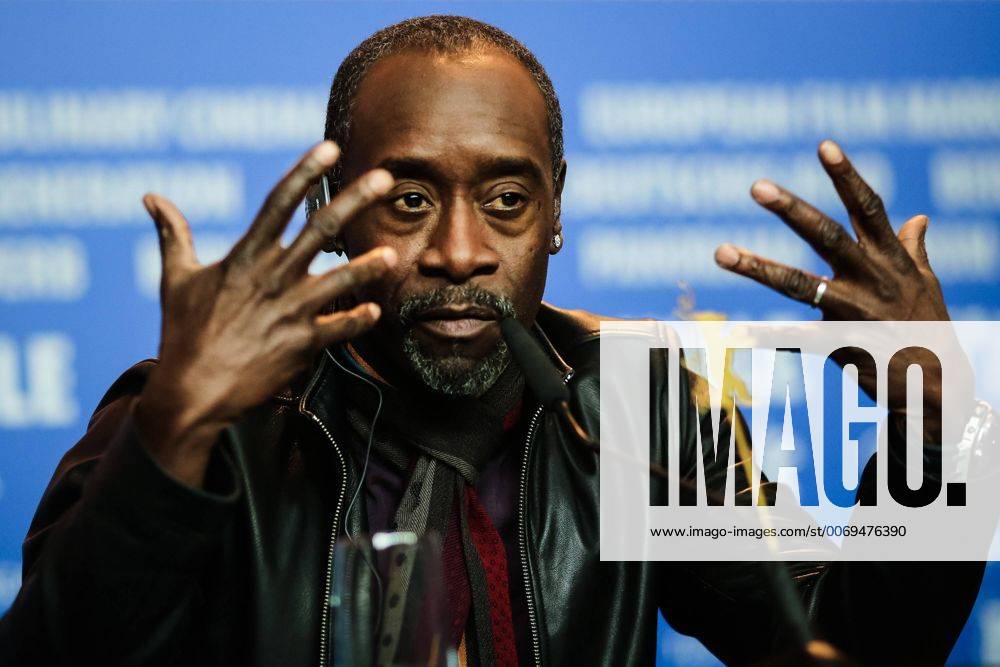 (160218) -- BERLIN, Feb. 18, 2016 -- Director Don Cheadle attends a press conference for the movie Miles Ahead at the 66th Berlinale International Film Festival in Berlin, Germany, on Feb. 18, 2016. ) GERMANY-BERLIN-FILM FESTIVAL-MILES AHEAD ZhangxFan