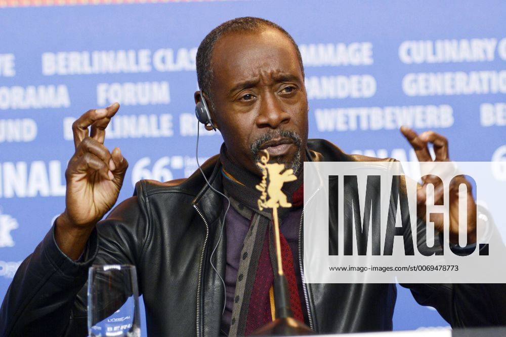 Don Cheadle during the Miles Ahead press conference at the 66th Berlin International Film Festival Berlinale 2016 on February 18, 2016 in Berlin, Germany. Foto:xC.xNiehausx xFuturexImage