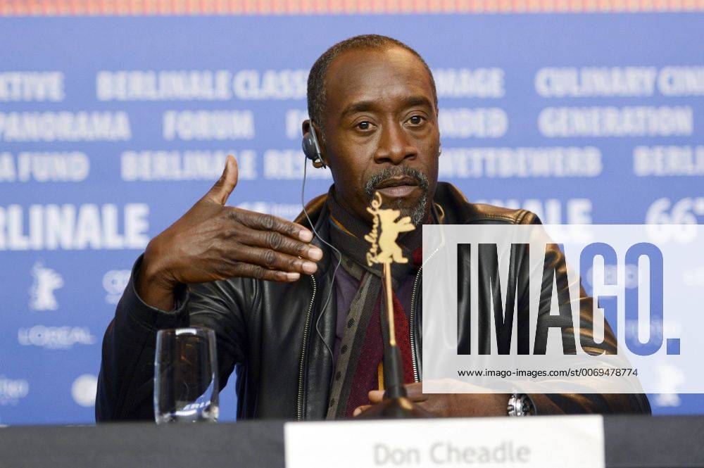 Don Cheadle during the Miles Ahead press conference at the 66th Berlin International Film Festival Berlinale 2016 on February 18, 2016 in Berlin, Germany. Foto:xC.xNiehausx xFuturexImage