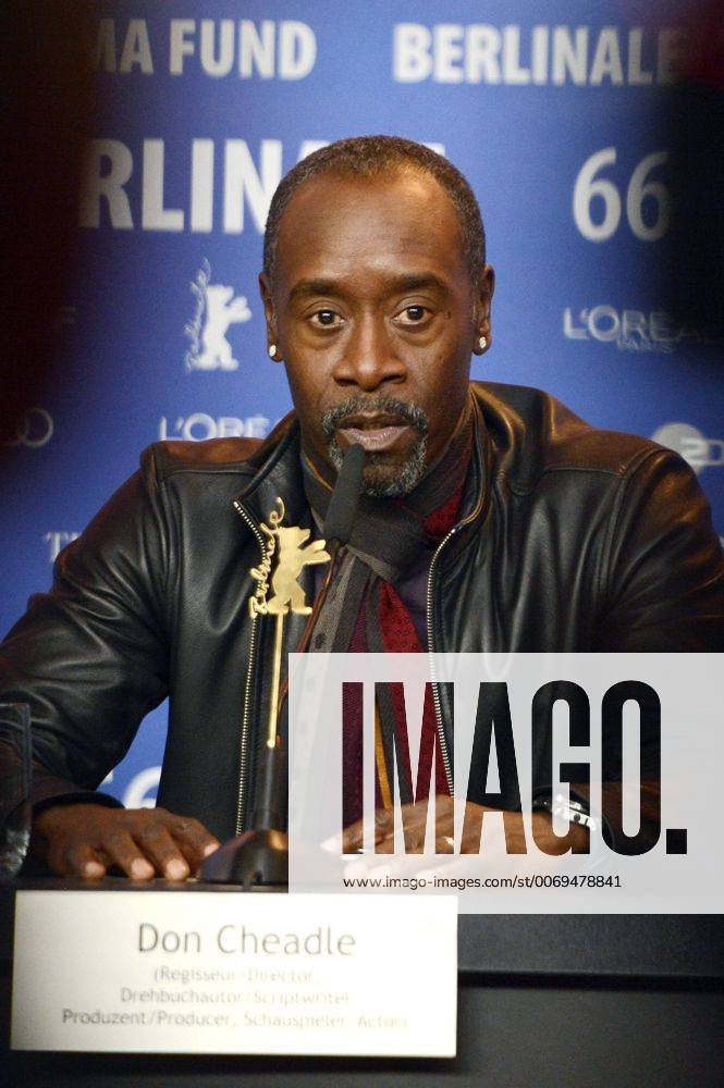 Don Cheadle during the Miles Ahead press conference at the 66th Berlin International Film Festival Berlinale 2016 on February 18, 2016 in Berlin, Germany. Foto:xC.xNiehausx xFuturexImage