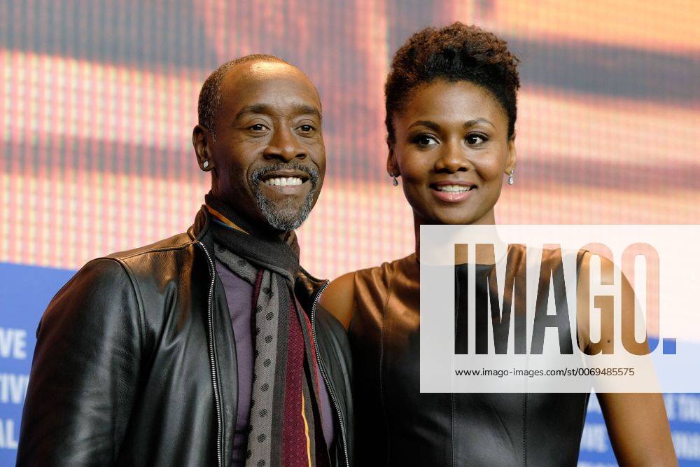 Regisseur Don Cheadle und Schauspielerin Emayatzy Corinealdi während der Pressekonferenz zum Film -Miles Ahead- anlässlich der 66. Internationalen Filmfestspiele Berlin snapshot-photography K.M.Krause