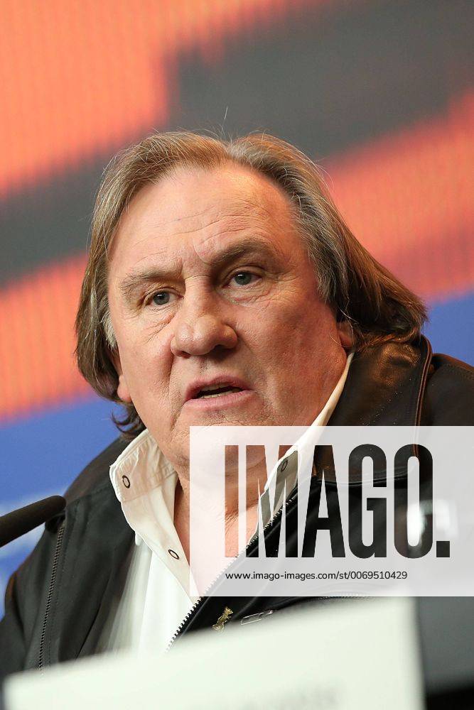 Gerard Depardieu (67) bei der Saint Amour Pressekonfrerenz im Rahmen der 66. Internationale Filmfestspiele Berlin Berlinale am 19.02.2016 in Berlin Berlinale 2016- Saint Amourt Pressekonfrenz mit Gerard Depardieu