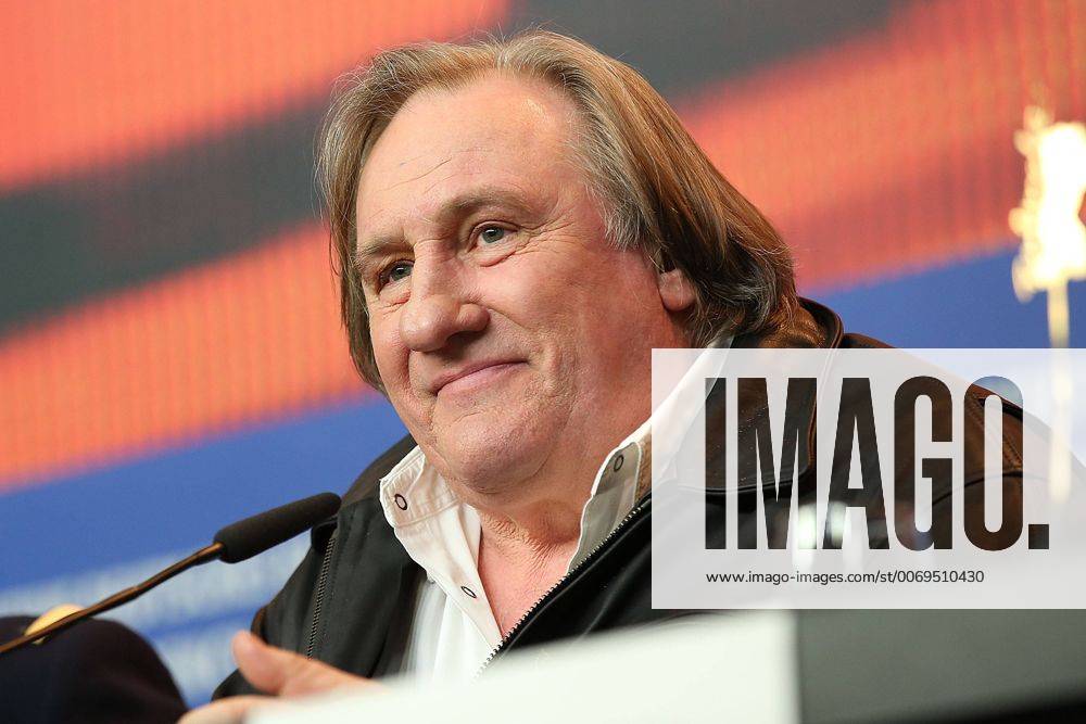 Gerard Depardieu (67) bei der Saint Amour Pressekonfrerenz im Rahmen der 66. Internationale Filmfestspiele Berlin Berlinale am 19.02.2016 in Berlin Berlinale 2016- Saint Amourt Pressekonfrenz mit Gerard Depardieu