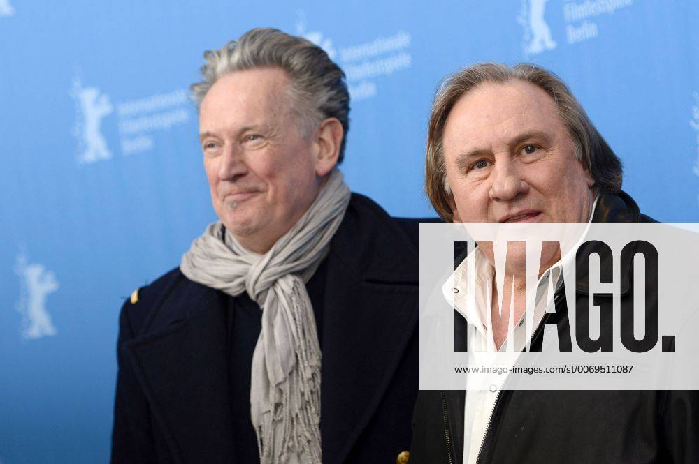 Benoit Delepine and Gerard Depardieu during the Saint Amour photocall at the 66th Berlin International Film Festival Berlinale 2016 on February 19, 2016 in Berlin, Germany. Foto:xC.xNiehausx xFuturexImage