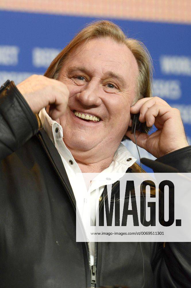 Gerard Depardieu during the Saint Amour press conference at the 66th Berlin International Film Festival Berlinale 2016 on February 19, 2016 in Berlin, Germany. Foto:xC.xNiehausx xFuturexImage
