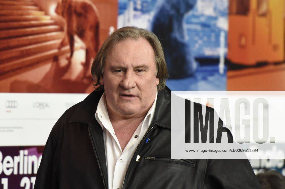 Schauspieler Gerard Depardieu während der Pressekonferenz zum Film -SAINT AMOUR- anlässlich der 66. Internationalen Filmfestspiele Berlin 66. Internationale Filmfestspiele in Berlin IFB2016