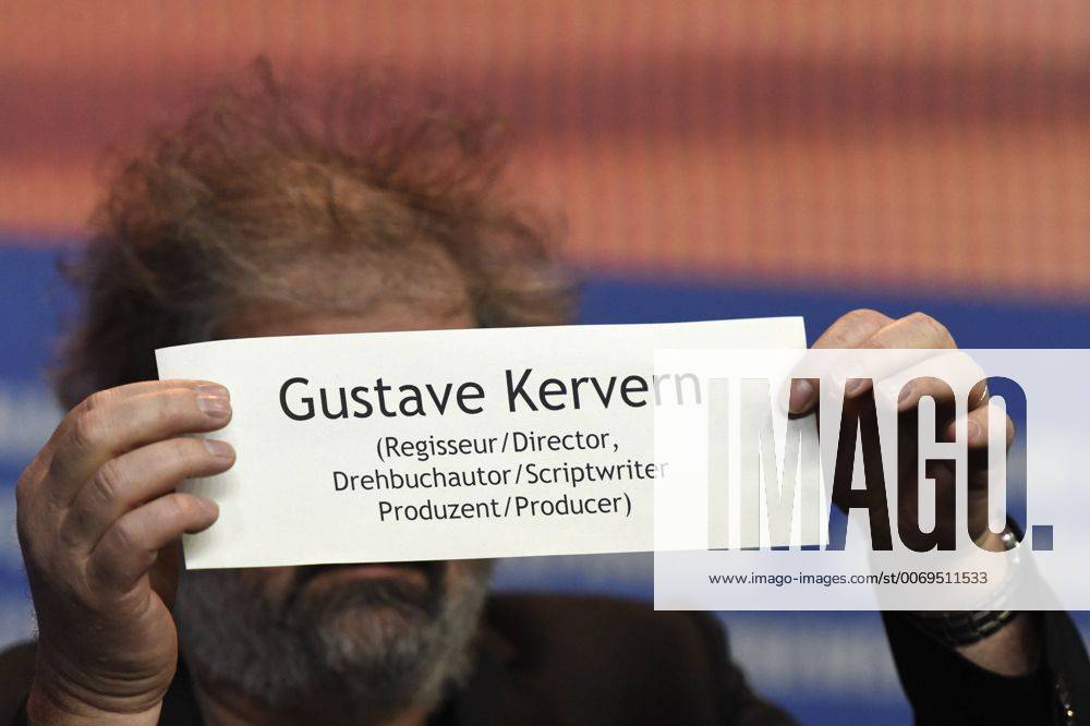Regisseur Gustave Kervern während der Pressekonferenz zum Film -SAINT AMOUR- anlässlich der 66. Internationalen Filmfestspiele Berlin 66. Internationale Filmfestspiele in Berlin IFB2016