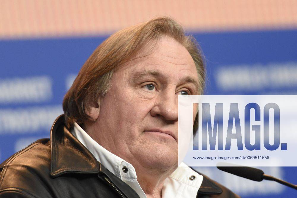 Schauspieler Gerard Depardieu während der Pressekonferenz zum Film -SAINT AMOUR- anlässlich der 66. Internationalen Filmfestspiele Berlin 66. Internationale Filmfestspiele in Berlin IFB2016