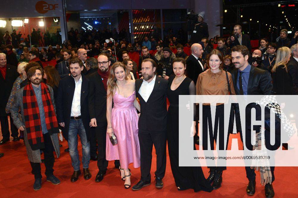 Friede Clausz, Denys Darahan, Julia Jentsch, Bjarne Mädel, director Anne Zohra Berrached and cast attending the Award Ceremony of the 66th Berlin International Film Festival Berlinale 2016 at Berlinale Palast on February 20, 2016 in Berlin, Germany. Foto:xC.xNiehausx xFuturexImage