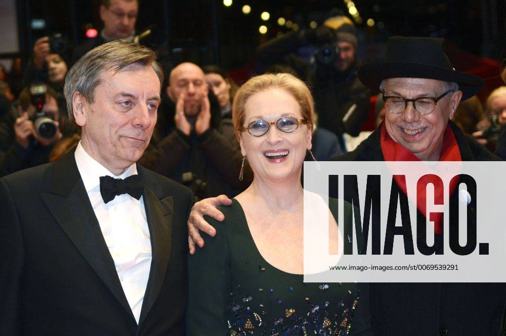 Nick James, Meryl Streep and Dieter Kosslick attending the Award Ceremony of the 66th Berlin International Film Festival Berlinale 2016 at Berlinale Palast on February 20, 2016 in Berlin, Germany. Foto:xC.xNiehausx xFuturexImage
