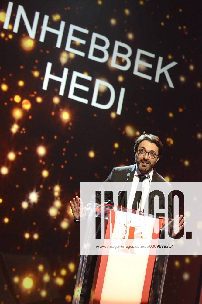 Director Mohamed Ben Attia, winner of the Best First Feature Award, at the Award Ceremony of the 66th Berlin International Film Festival Berlinale 2016 at Berlinale Palast on February 20, 2016 in Berlin, Germany. Foto:xC.xNiehausx xFuturexImage