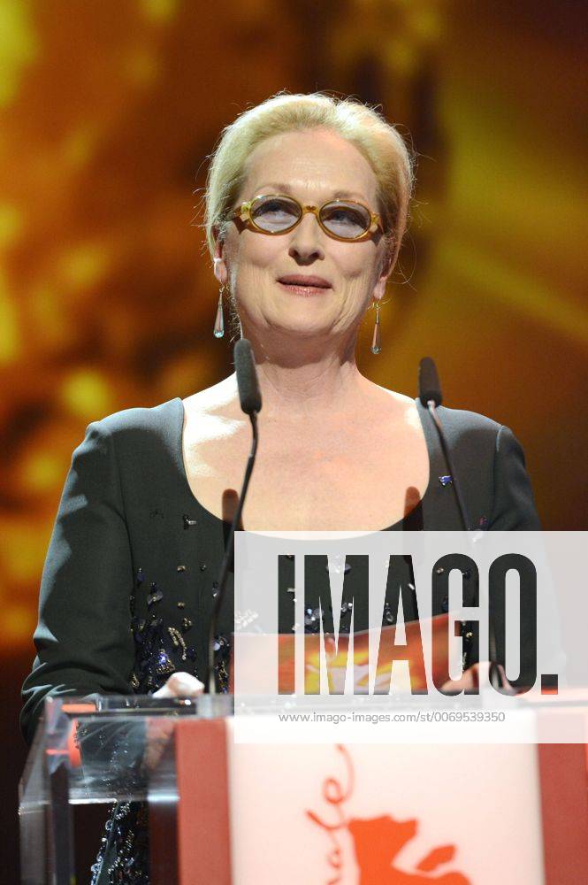 Meryl Streep at the Award Ceremony of the 66th Berlin International Film Festival Berlinale 2016 at Berlinale Palast on February 20, 2016 in Berlin, Germany. Foto:xC.xNiehausx xFuturexImage