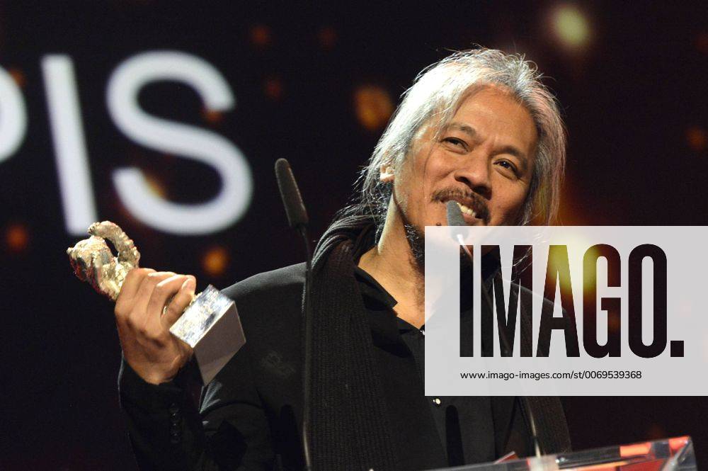 Lav Diaz, winner of the Silver Bear Alfred Bauer Prize, at the Award Ceremony of the 66th Berlin International Film Festival Berlinale 2016 at Berlinale Palast on February 20, 2016 in Berlin, Germany. Foto:xC.xNiehausx xFuturexImage