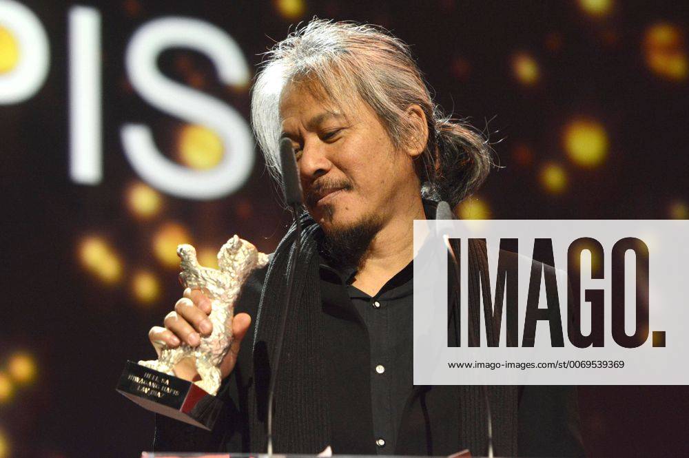 Lav Diaz, winner of the Silver Bear Alfred Bauer Prize, at the Award Ceremony of the 66th Berlin International Film Festival Berlinale 2016 at Berlinale Palast on February 20, 2016 in Berlin, Germany. Foto:xC.xNiehausx xFuturexImage
