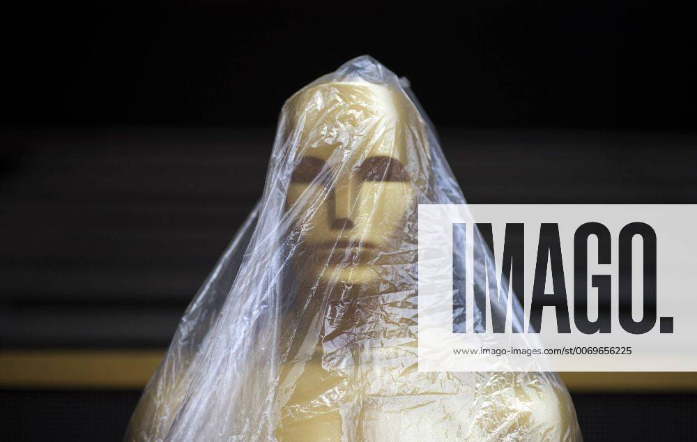 An Oscar Statue is covered in protective plastic on the red carpet as preparations are underway for the 88th Academy Awards, at the Dolby Theatre in the Hollywood section of Los Angeles on February 27, 2016. The Academy Awards will take place on Sunday, February 28, 2016. LAP20160227301 KEVINxDIETSCH