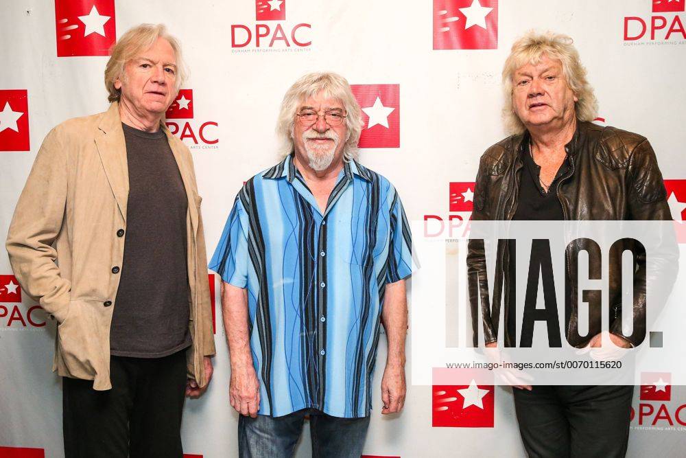 Durham, North Carolina, U.S - The Moody Blues perform in Durham, NC. The Moody Blues are an English rock band. The current touring line-up of the band features Graeme Edge, Justin Hayward, and John Lodge. Durham U.S. - ZUMAm114