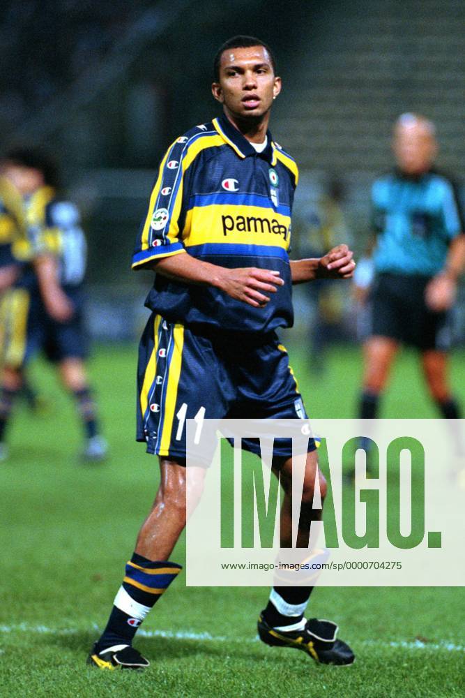 Marcio Amoroso (Parma) Fußball Herren Serie A 1999 2000, 1. Italienische Liga, AC Parma, Einzelbild Parma