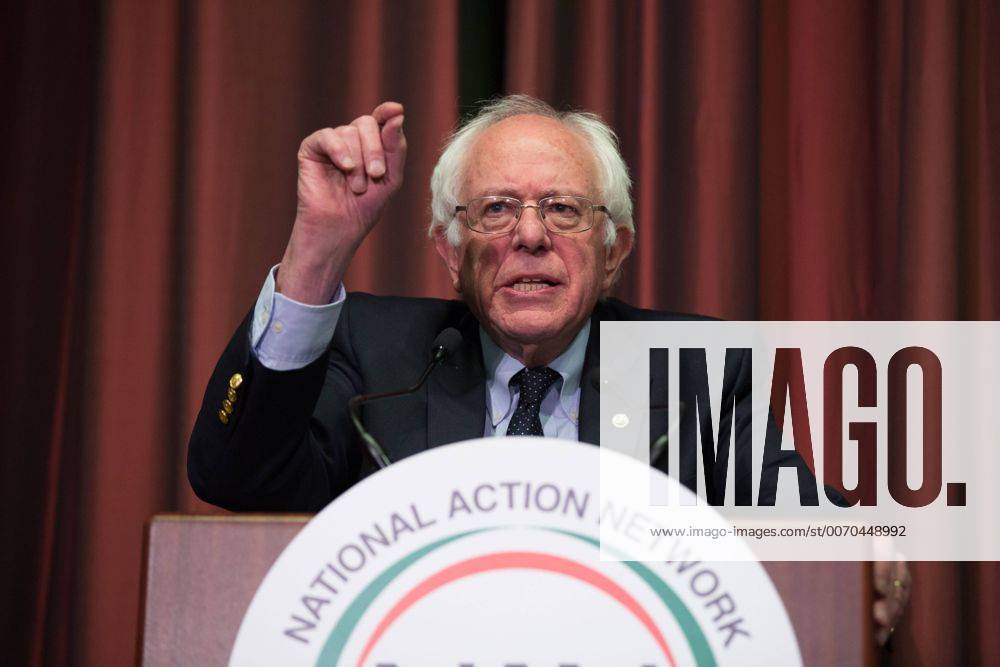 April 14, 2016 “ New York, New York “ BERNIE SANDERS delivers remarks at the 25th Anniversary National Action Network convention. - ZUMAw133