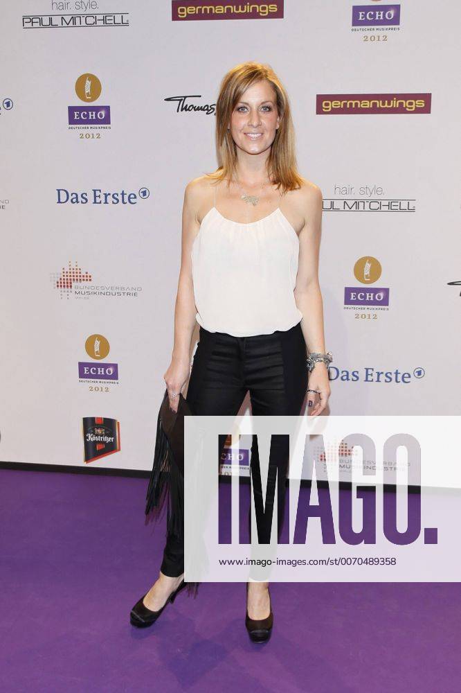 Charlotte Engelhardt - Verleihuing des ECHO 2012 in der Hallen der Messe Berlin am 22.03.2012. Echo 2012