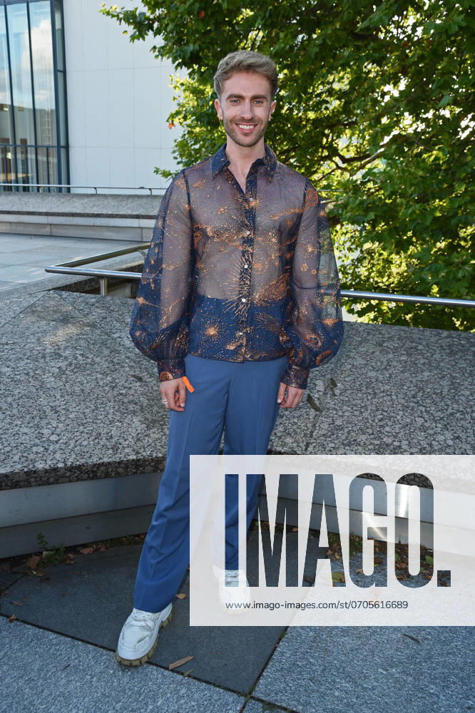Felix Nieder at the DAWID TOMASZEWSKI PRESENTATION SS25 at the Kunstgewerbemuseum Berlin Fashion Week Spring Summer 2025 on 03 07 2024