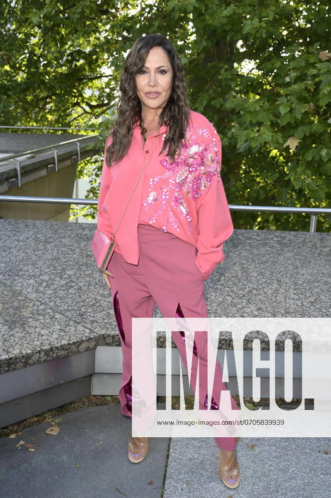 Simone Thomalla at the Dawid Tomaszewski presentation and exhibition opening Excess In Elegance at the Berlin Fashion Week S S 2025 at the Kunstgewerbemuseum Berlin, 03 07 2024 Foto:xF.xFuturexImagex tomaszewski_4769