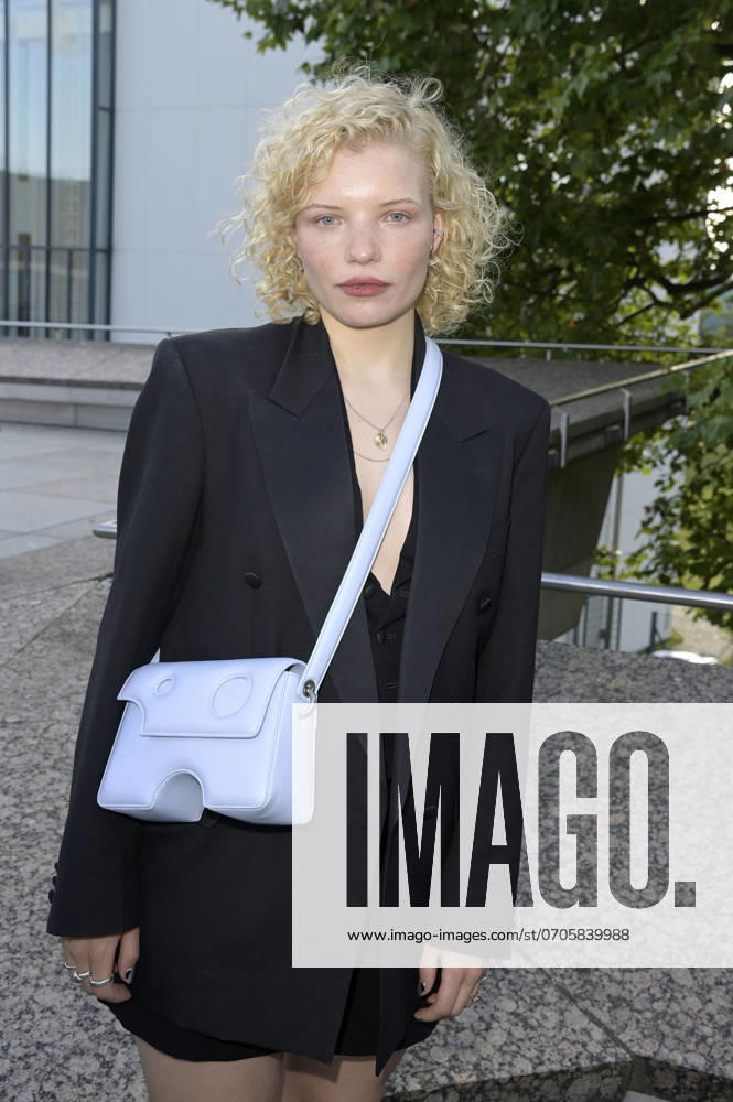 Luisa Celine Gaffron at the Dawid Tomaszewski presentation and exhibition opening Excess In Elegance at the Berlin Fashion Week S S 2025 at the Kunstgewerbemuseum Berlin, 03 07 2024 Foto:xF.xFuturexImagex tomaszewski_4779
