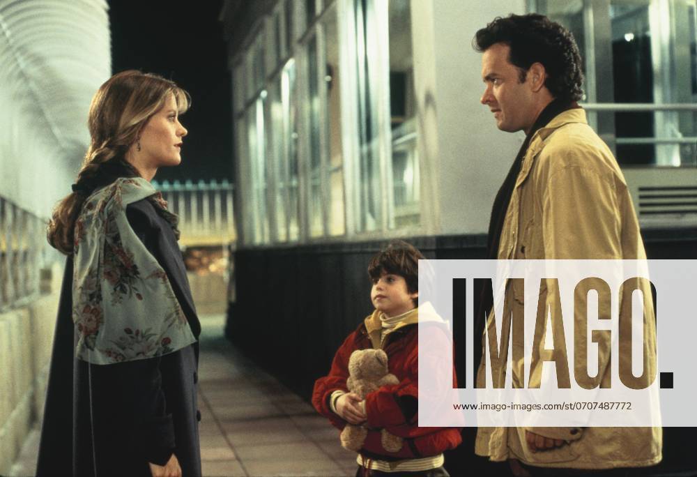 Sleepless in Seattle (1993) - filmstill Sleepless in Seattle (1993) Meg Ryan as Annie Reed Ross Malinger as Jonah Baldwin Tom Hanks as Sam Baldwin - - -