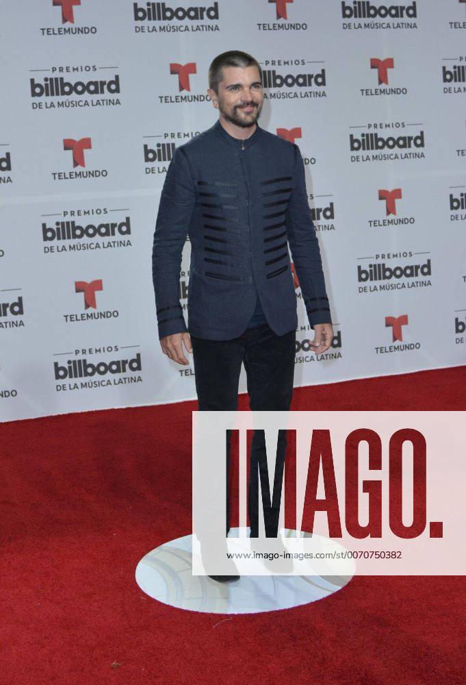 Latin celebrity Juanes walks the red carpet during the 2016 Billboard Latin Music Awards and Show at the Bank United Center, University of Miami, Miami, Florida on April 28, 2016. MIA201604282012 GARYxIxROTHSTEIN
