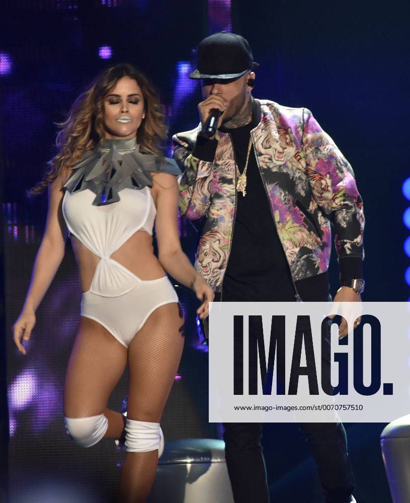 Latin artist Nicky Jam performs at the 2016 Billboard Latin Music Awards at the Bank United Center, University of Miami, Miami, Florida on April 28, 2016. MIA20160428142 GARYxIxROTHSTEIN