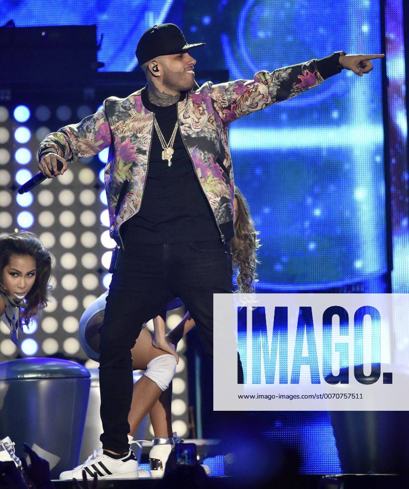 Latin artist Nicky Jam performs at the 2016 Billboard Latin Music Awards at the Bank United Center, University of Miami, Miami, Florida on April 28, 2016. MIA20160428143 GARYxIxROTHSTEIN
