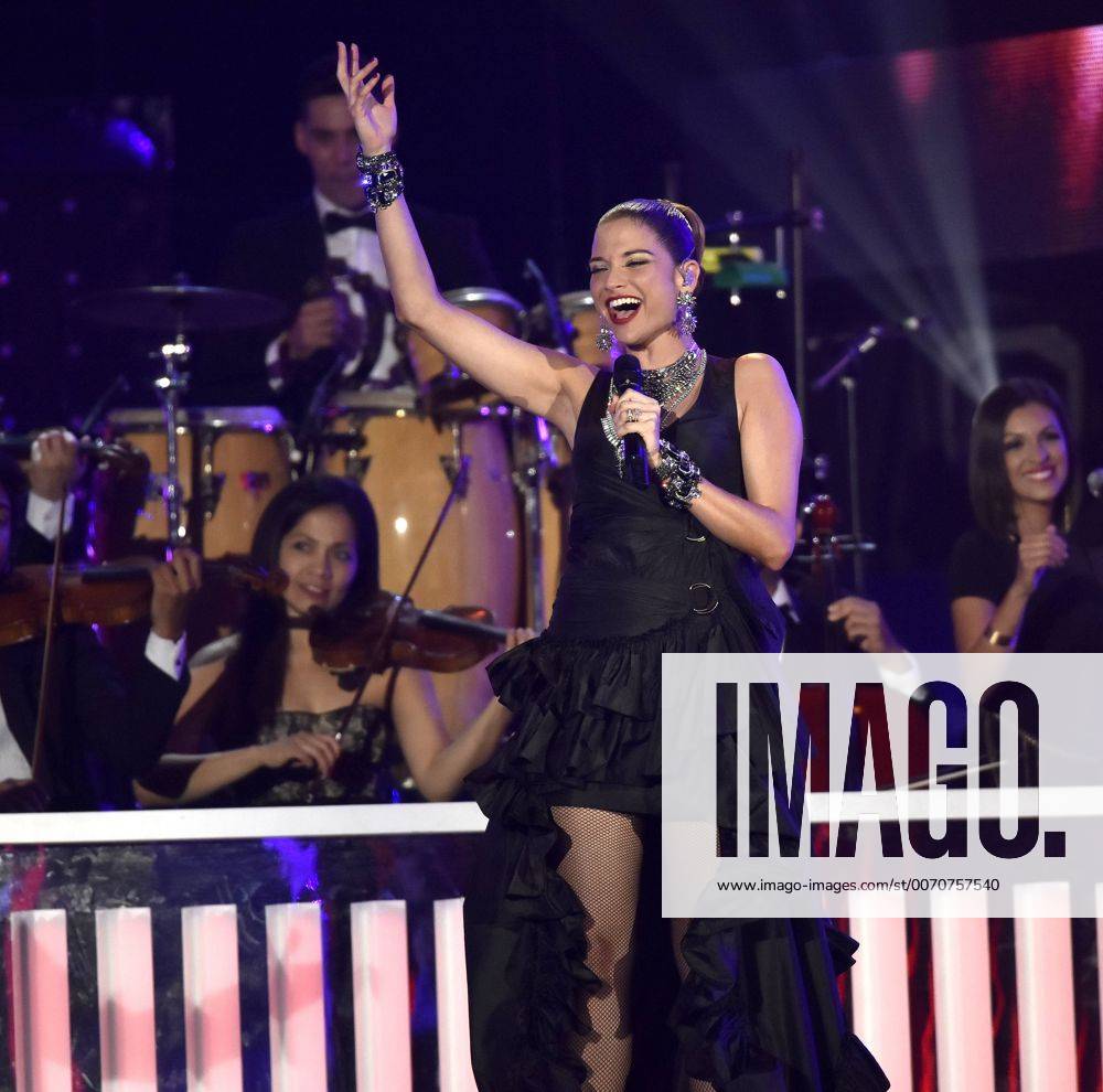Latin artist Natalia Jimenez performs at the 2016 Billboard Latin Music Awards at the Bank United Center, University of Miami, Miami, Florida on April 28, 2016. MIA20160428136 GARYxIxROTHSTEIN