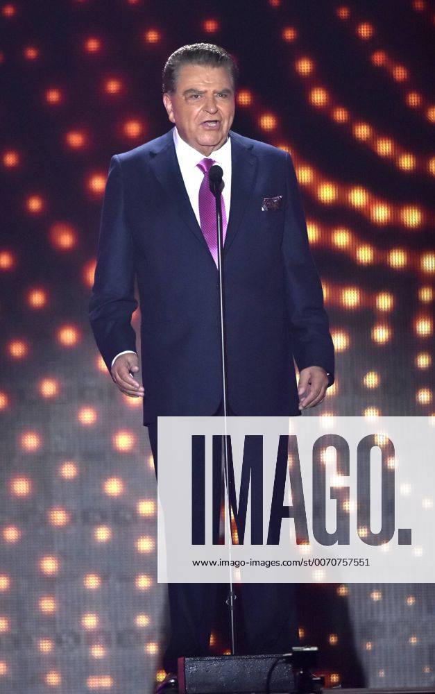 Don Francisco presents an award at the 2016 Billboard Latin Music Awards at the Bank United Center, University of Miami, Miami, Florida on April 28, 2016. MIA20160428151 GARYxIxROTHSTEIN