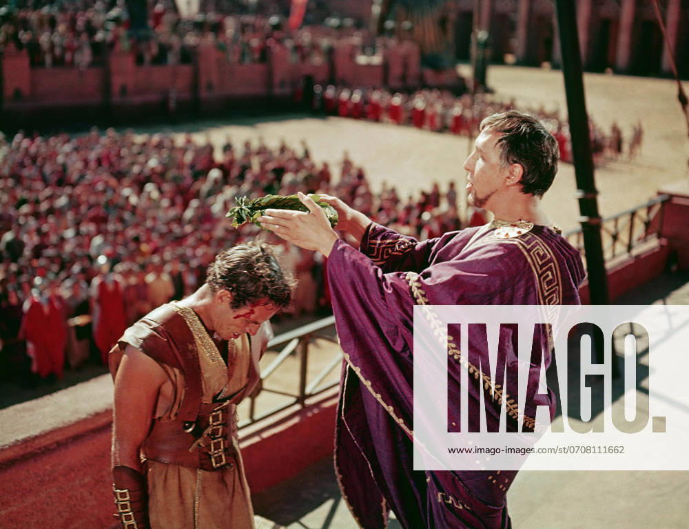 Ben-Hur - filmstill Charlton Heston & Frank Thring in Ben-Hur