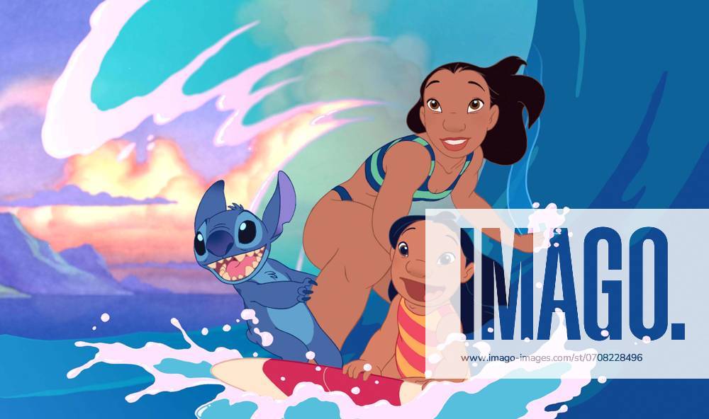 Lilo & Stitch - filmstill STITCH, NANI & LILO voiced by Chris Sanders, Tia Carrere & Daveigh Chase in Lilo & Stitch Filmstill - Editorial Use Only Ref: FB Supplied by