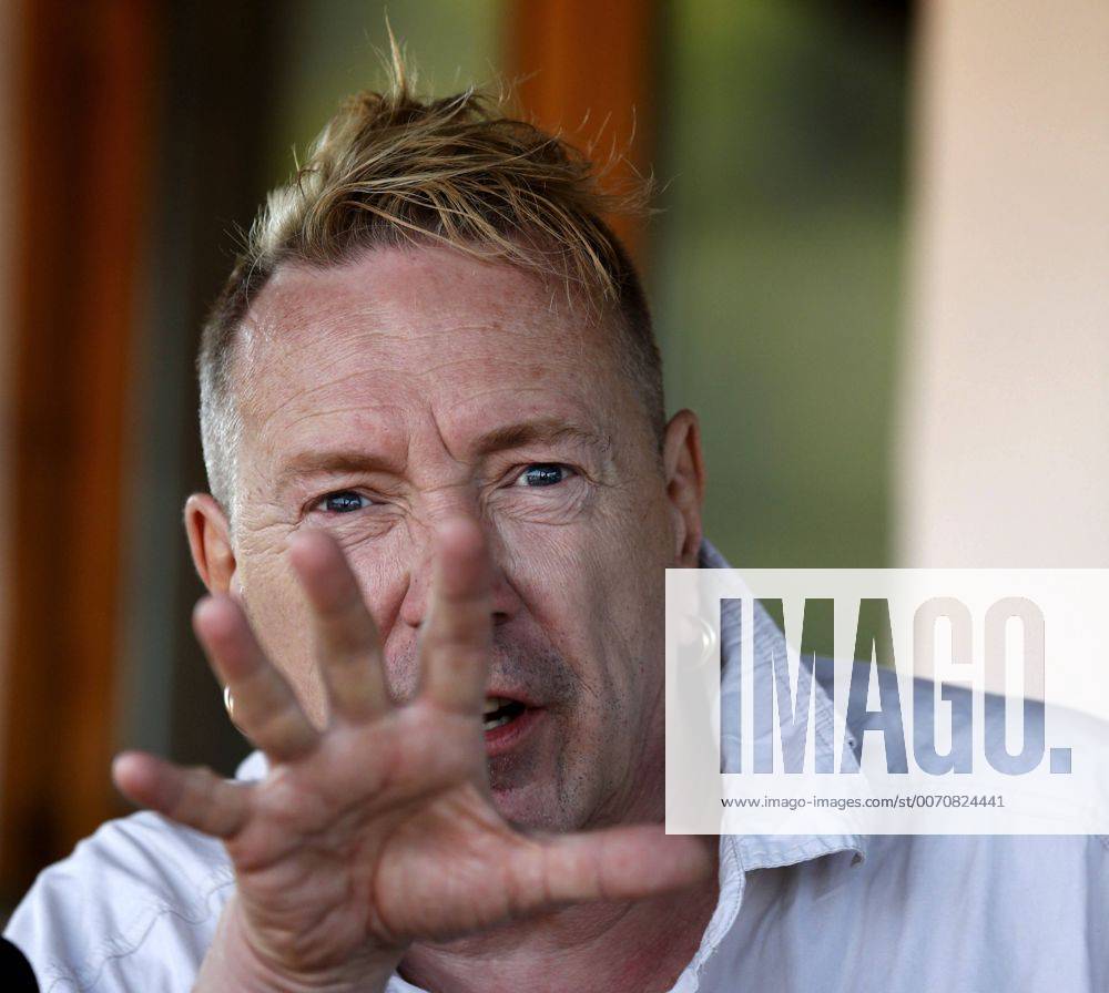 British musician John Lydon, whose stage name is Johnny Rotten, and a punk legend for being the lead singer of Sex Pistols during a press conference held in San Sebastian, Basque Country, Spain on 02 May 2016 to announce the tour of his last band Public Image LTD. The world s tour will become upcoming 04 May to present his last hits such as This is PIL and What de World Needs Now . British musician John Lydon !ACHTUNG: NUR REDAKTIONELLE NUTZUNG! 20160502-635978154120333627