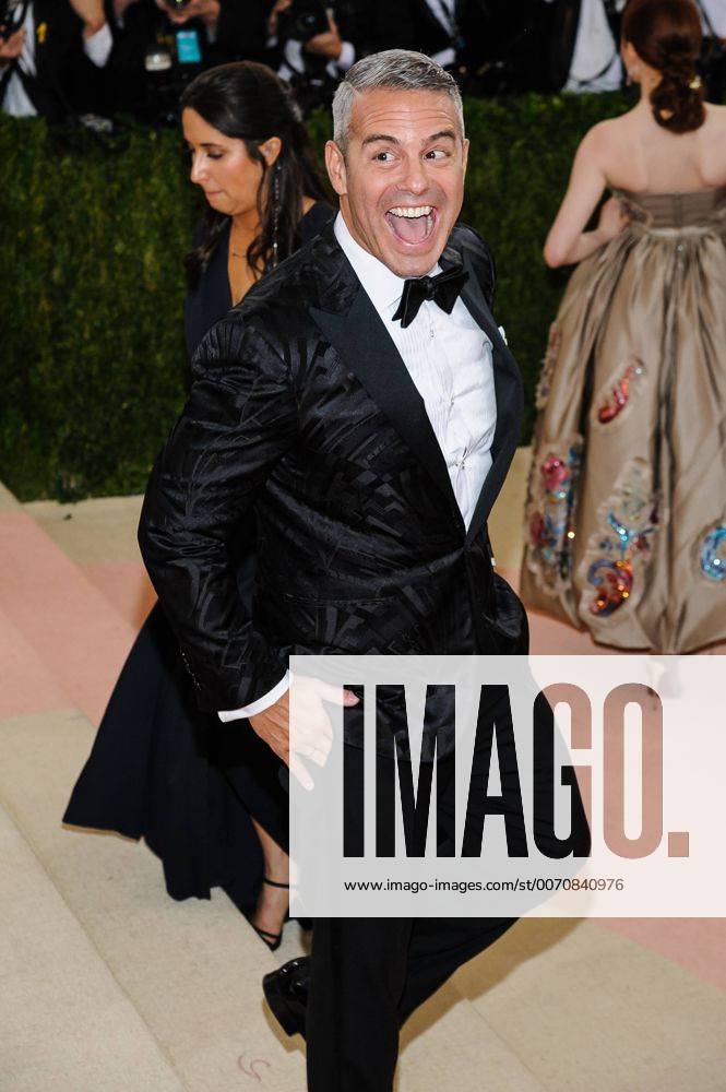 New York, NY, United States - 02 May 2016 - New York, New York- Andy Cohen. Metropolitan Museum of Art Costume Institute Gala: Manus x Machina: Fashion in the Age of Technology. Photo Credit: Christopher Smith AdMedia New York United States - ZUMAa123