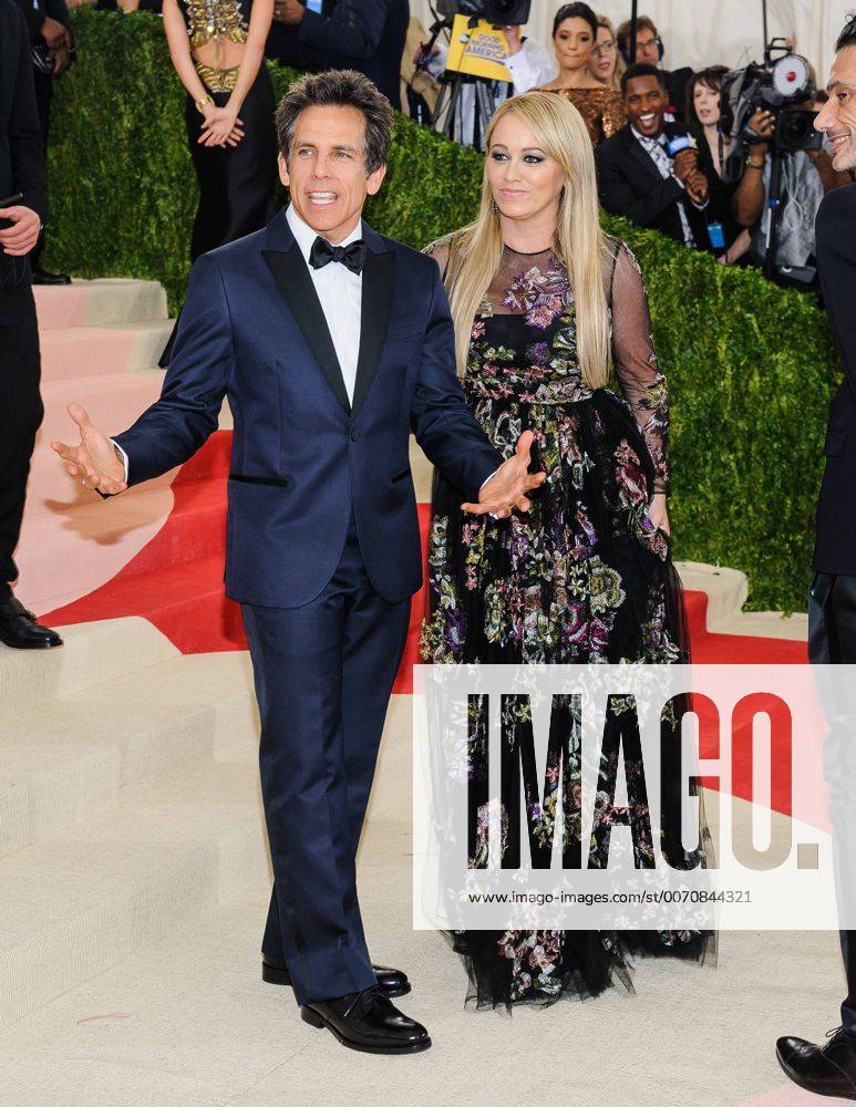 New York, NY, United States - 02 May 2016 - New York, New York - Ben Stiller, Christine Taylor. Metropolitan Museum of Art Costume Institute Gala: Manus x Machina: Fashion in the Age of Technology. Photo Credit: Christopher Smith AdMedia New York United States - ZUMAa123