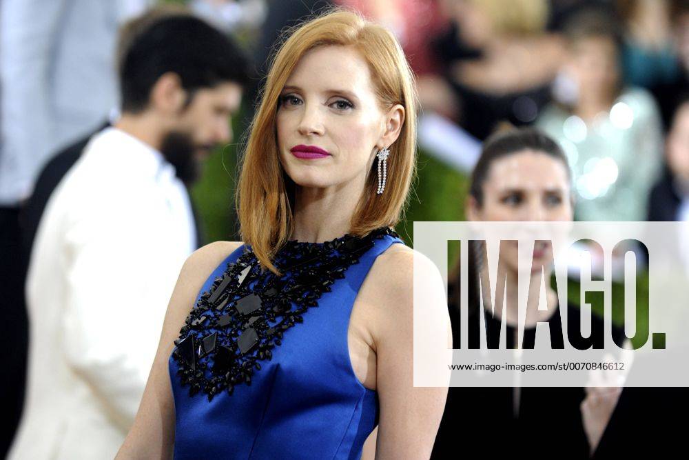 Jessica Chastain bei der Manus x Machina: Fashion in an Age of Technology Costume Institute Gala im Metropolitan Museum of Art. New York, 02.05.2016 Foto:xD.Tinex xFuturexImage