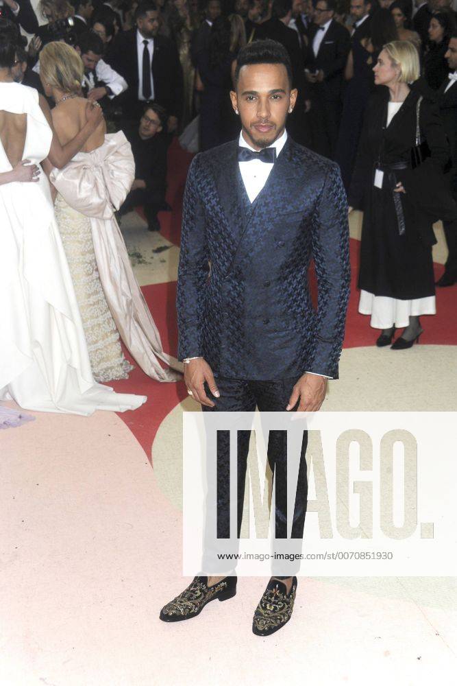 Lewis Hamilton bei der Manus x Machina: Fashion in an Age of Technology Costume Institute Gala im Metropolitan Museum of Art. New York, 02.05.2016 Foto:xD.Tinex xFuturexImage