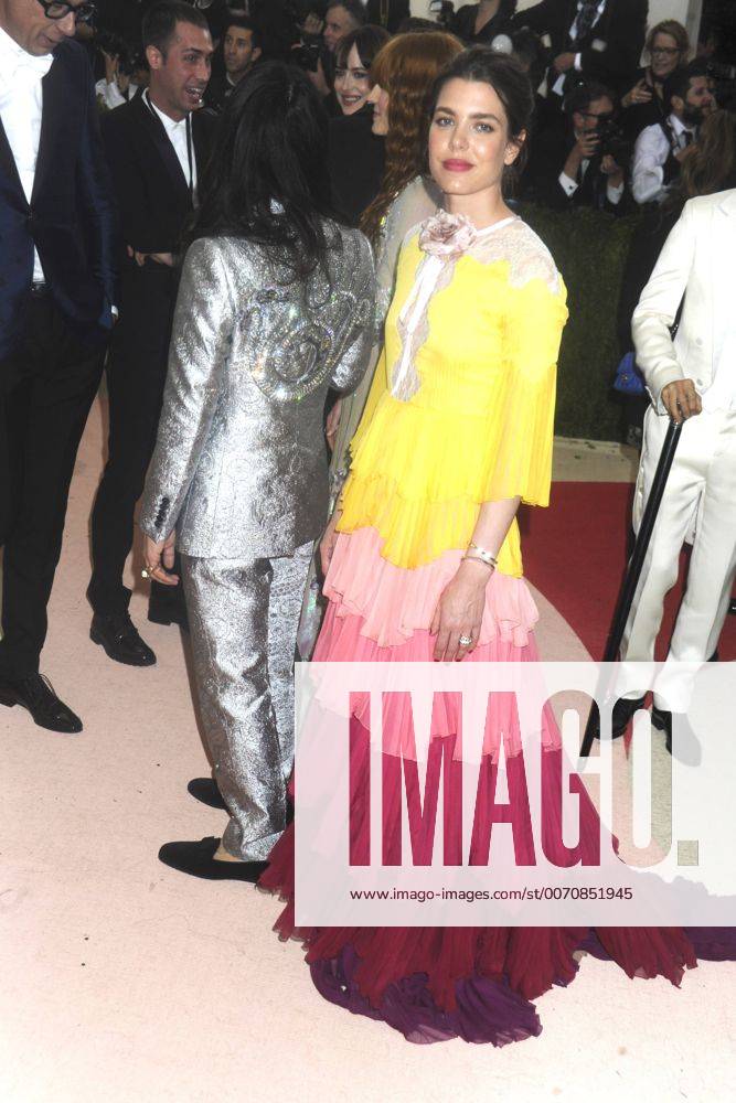 Charlotte Casiraghi bei der Manus x Machina: Fashion in an Age of Technology Costume Institute Gala im Metropolitan Museum of Art. New York, 02.05.2016 Foto:xD.Tinex xFuturexImage