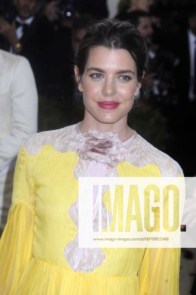 Charlotte Casiraghi bei der Manus x Machina: Fashion in an Age of Technology Costume Institute Gala im Metropolitan Museum of Art. New York, 02.05.2016 Foto:xD.Tinex xFuturexImage