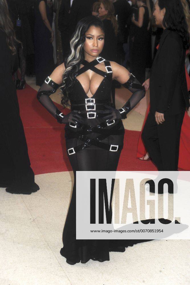 Nicki Minaj bei der Manus x Machina: Fashion in an Age of Technology Costume Institute Gala im Metropolitan Museum of Art. New York, 02.05.2016 Foto:xD.Tinex xFuturexImage