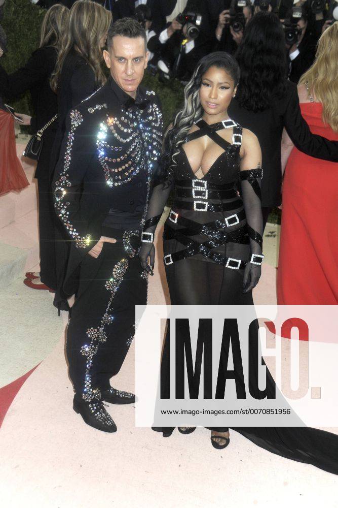 Jeremy Scott und Nicki Minaj bei der Manus x Machina: Fashion in an Age of Technology Costume Institute Gala im Metropolitan Museum of Art. New York, 02.05.2016 Foto:xD.Tinex xFuturexImage