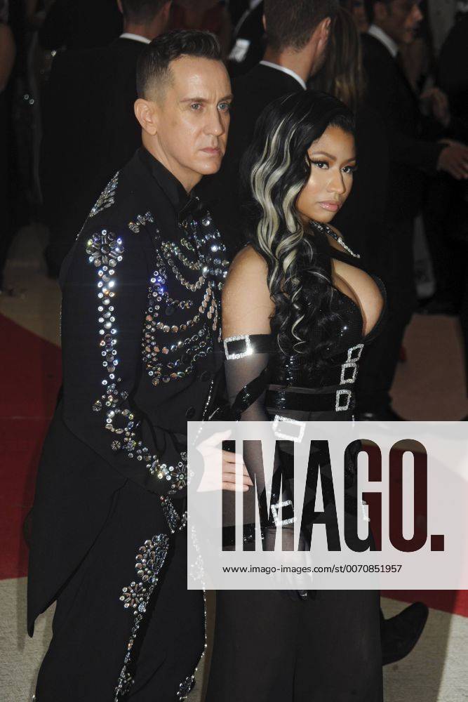 Jeremy Scott und Nicki Minaj bei der Manus x Machina: Fashion in an Age of Technology Costume Institute Gala im Metropolitan Museum of Art. New York, 02.05.2016 Foto:xD.Tinex xFuturexImage