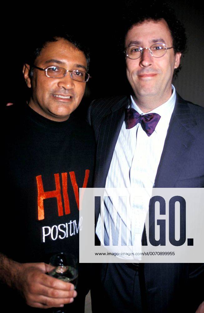 Jan. 1, 2011 - New York, New York, U.S. - K37786JKRON.amFAR S 5TH ANNUAL HONORING WITH PRIDE GALA, .TO PAY TRIBUTE TO PIONEERS IN THE FIGHT AGAINST AIDS AT GOTHAM HALL IN NEW YORK New York.6 8 2004. 2004..ZACKIE ACHMAT AND TONY KUSHNER - ZUMAjk2_