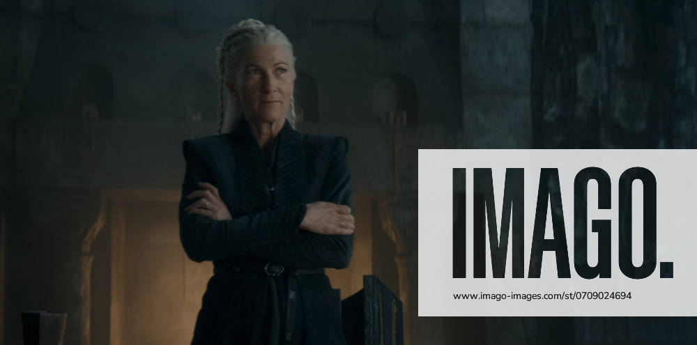 Eve Best Los Angeles.CA.USA. Eve Best in a scene in (C)HBO House of the Dragon (TV). S2E4. The story about the Targaryen rulers of Westeros and their civil war as rival members of the family try to gain the throne. A prequel to Game of Thrones. Season 2. LMK112-100724-001 Supplied by LMKMEDIA. Editorial Only. Landmark Media is not the copyright owner of these Film or TV stills but provides a service only for recognised Media outlets.