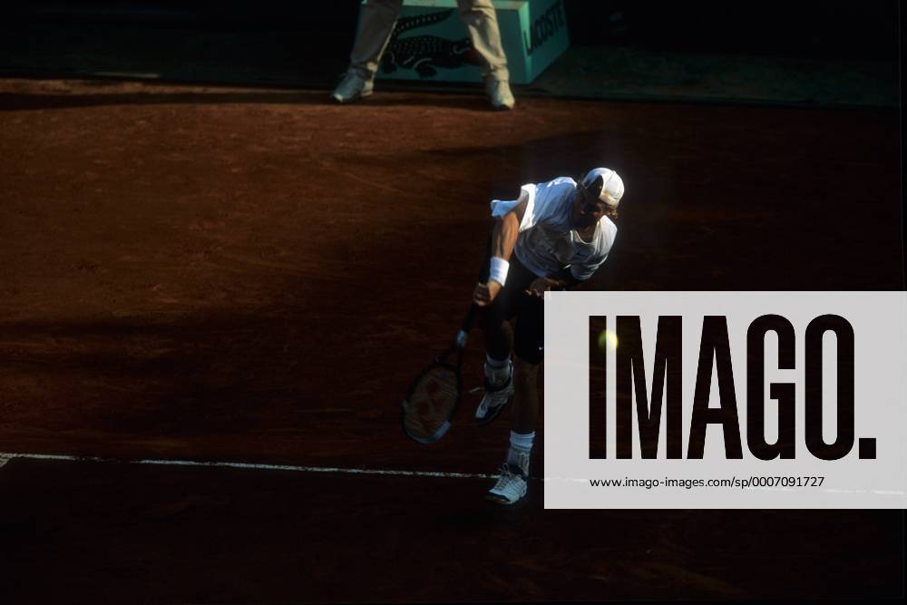 Lleyton Hewitt (Australien) Tennis Herren French Open 2001, Roland Garros, Aufnahmedatum geschätzt, ATP Tour, Einzelbild Paris